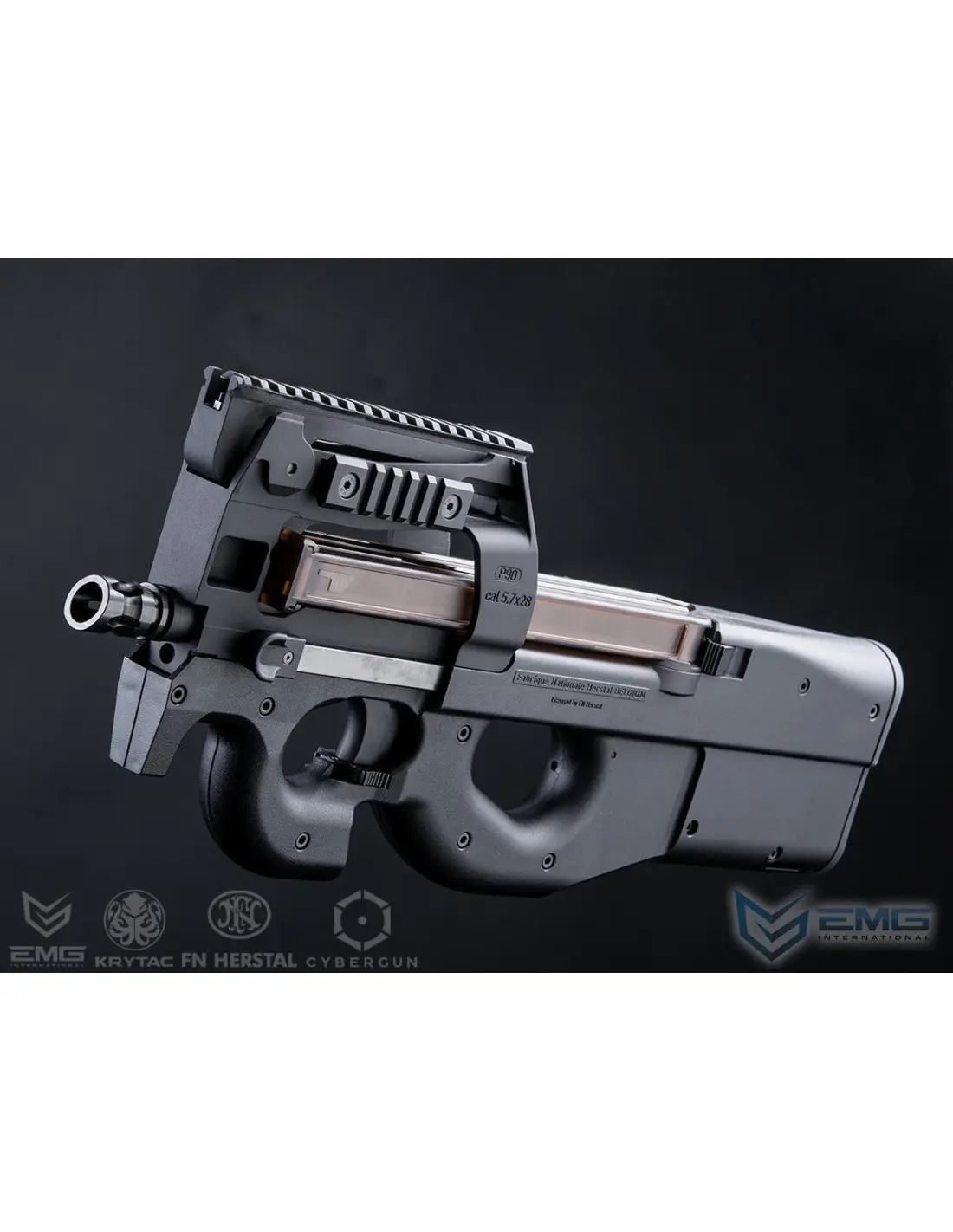 Pistolet Mitrailleur Fn P Aeg Qd Mosfet Noir