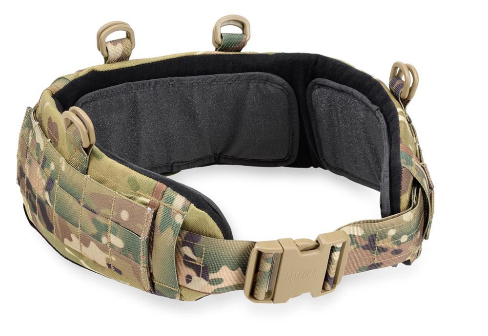 Kombat Tactical - Ceinture tactique recon - Boucle en acier - Elite Airsoft