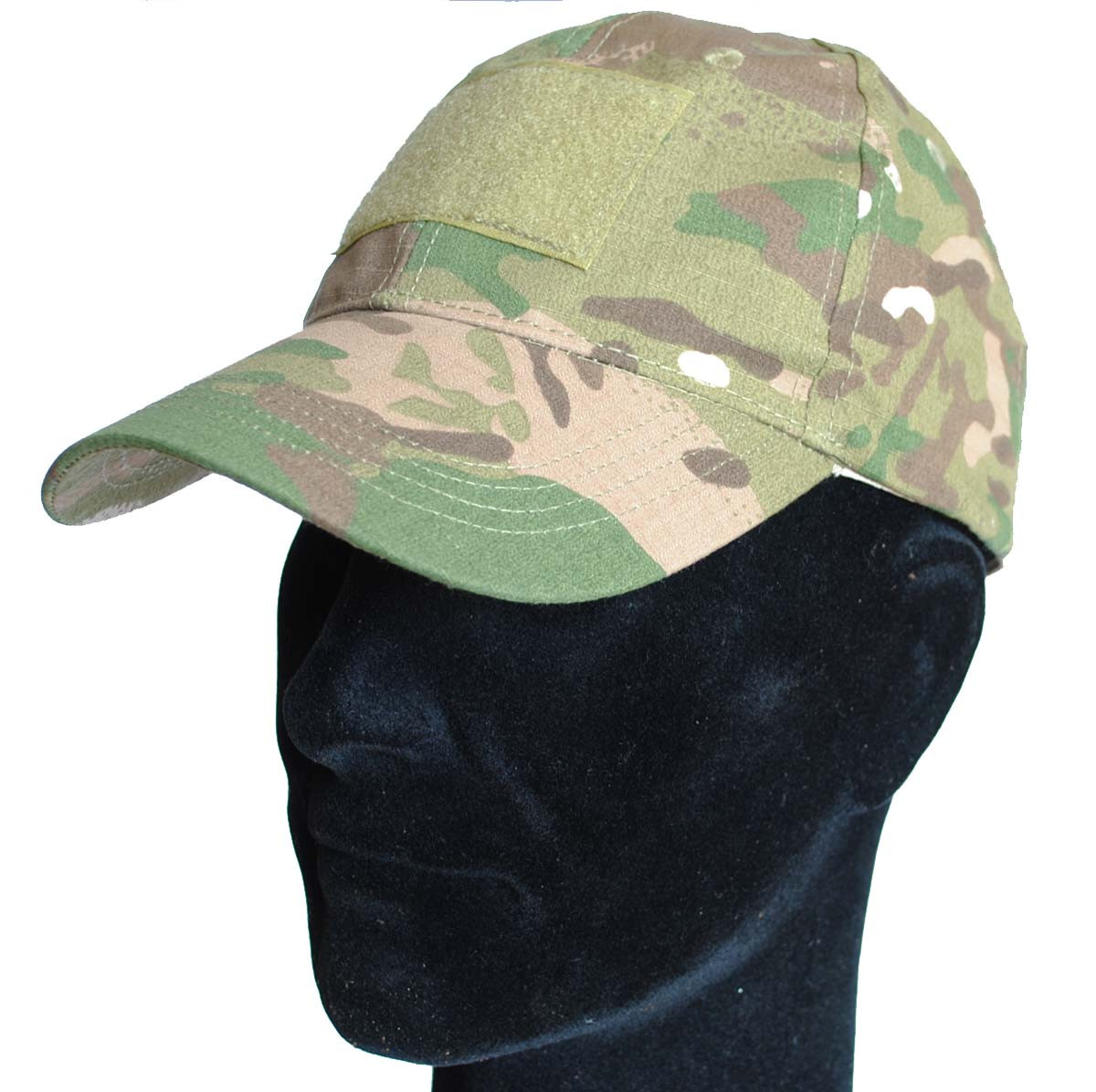 Baseball cap with velcro in CP Multicam