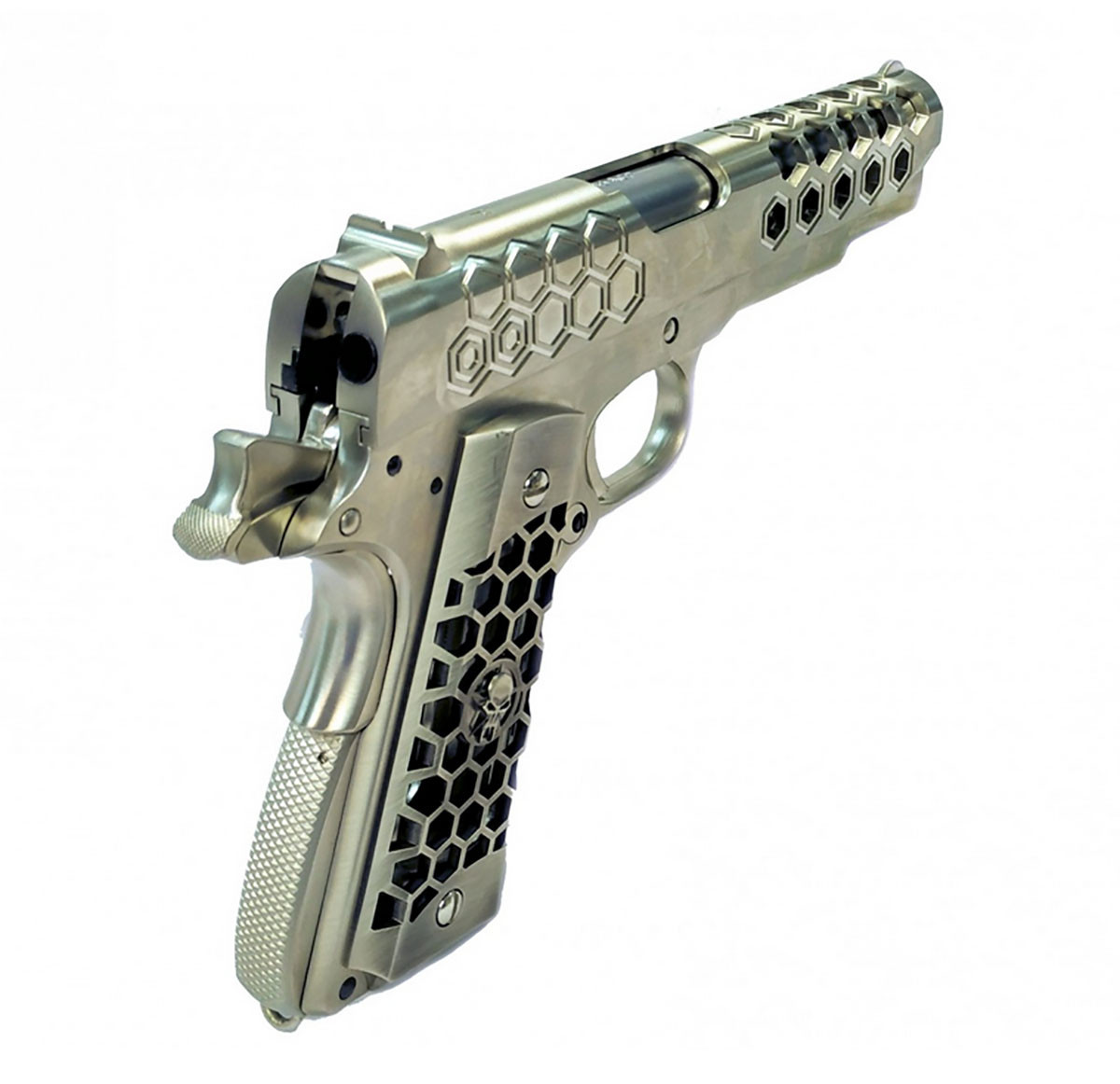 WE M1911 Full Metal - Silver GBB - WE Airsoft