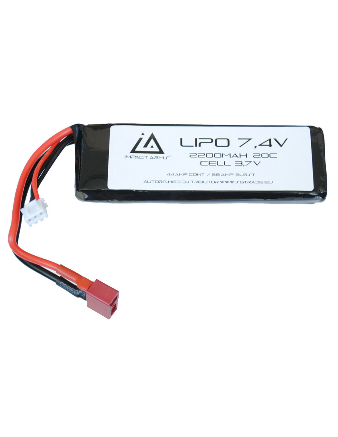 Batterie 1100 mAh 8.4V pour airsoft électrique type mini
