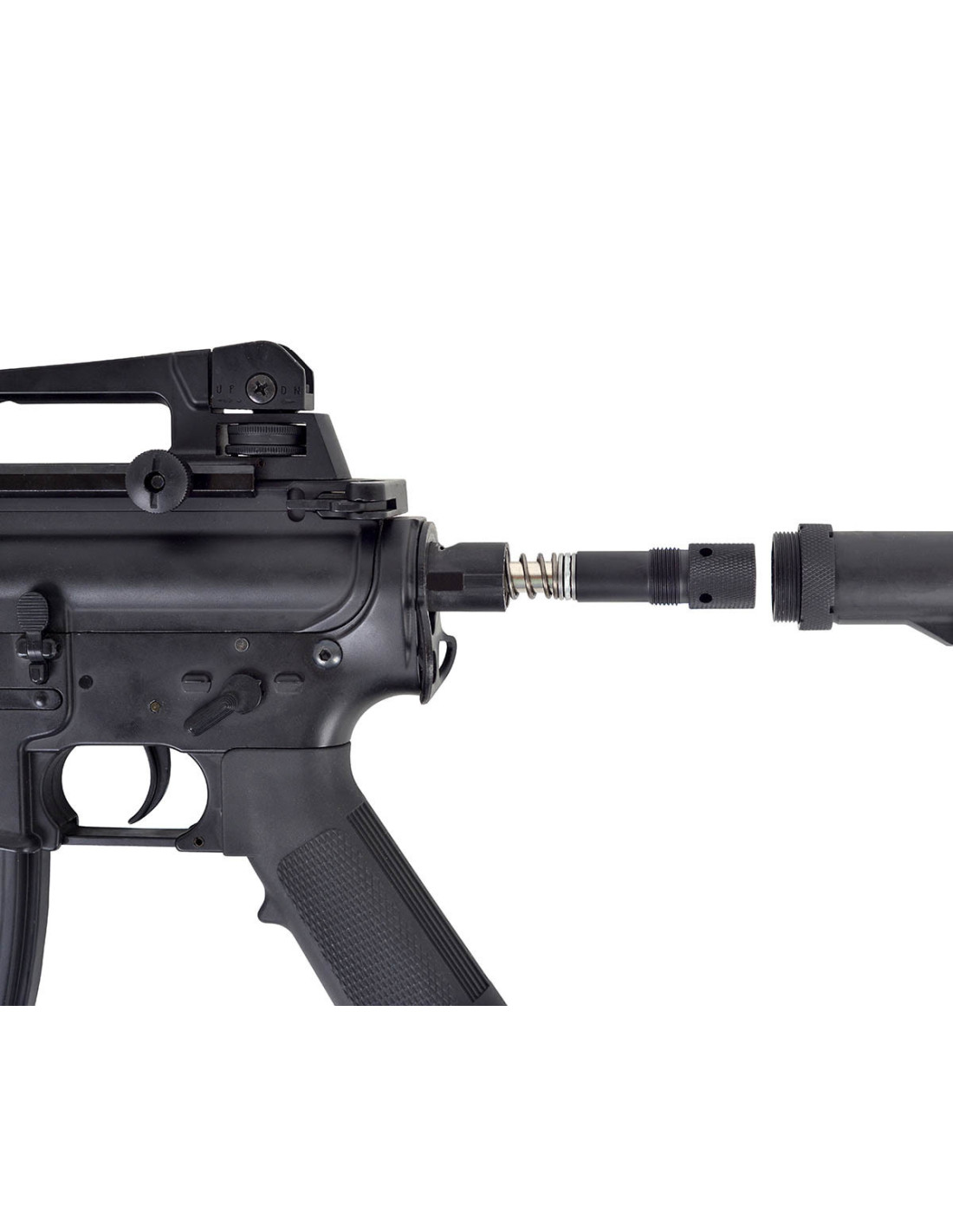 Assault Rifle Type 416 Delta 14 5 Aeg Black Ecec System Silencer