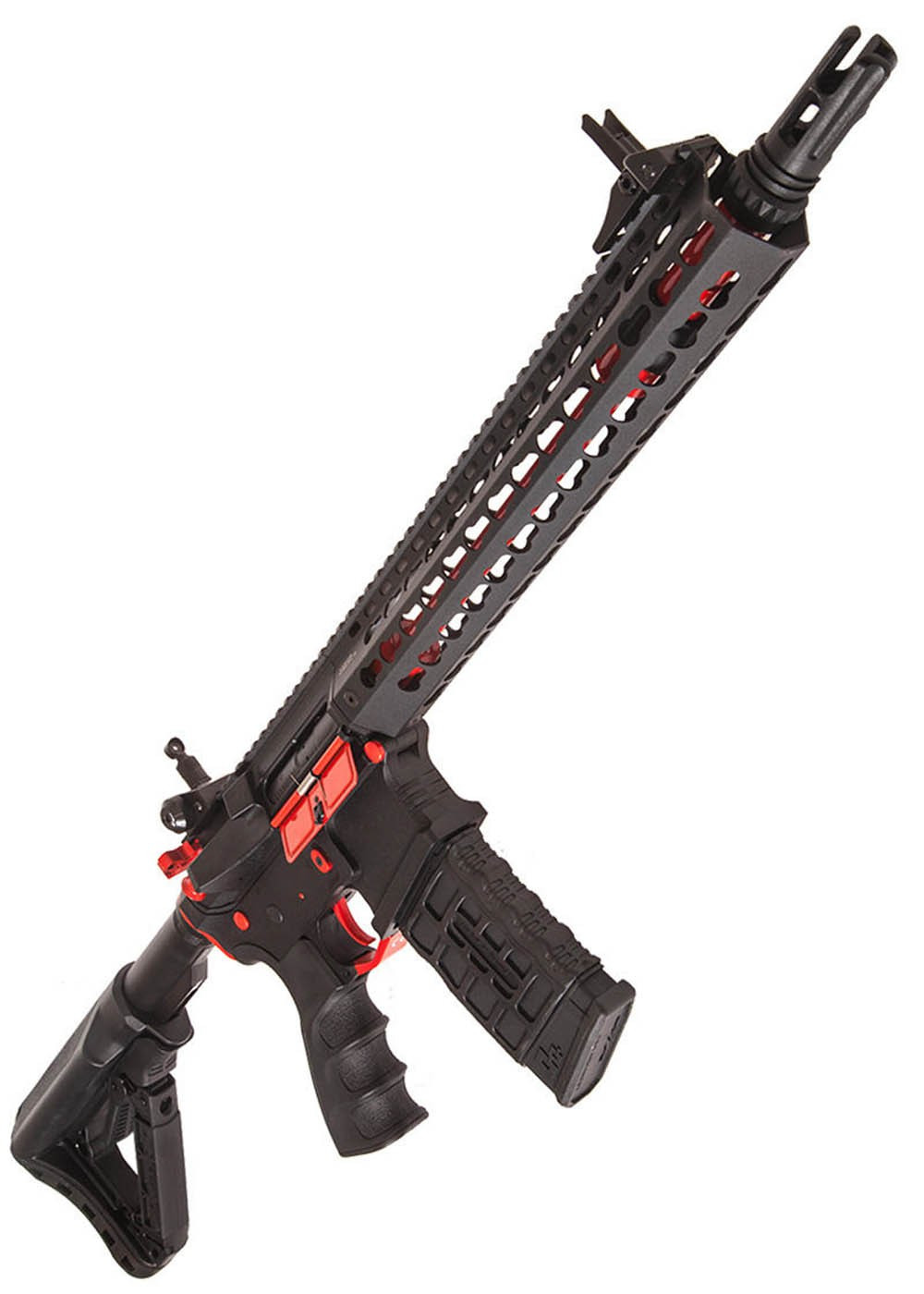 Assault Rifle M4 Aeg Cm16 Srxl Red Edition With Mosfet Aeg