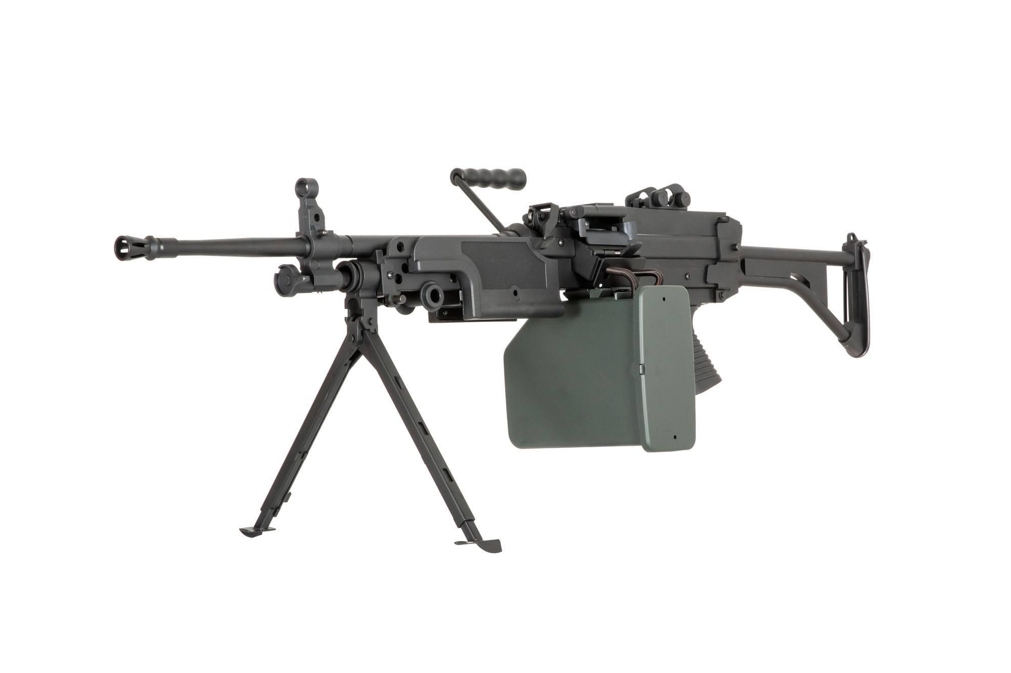 Mitrailleuse FN M249 MK1 Noir AEG ABS/METAL